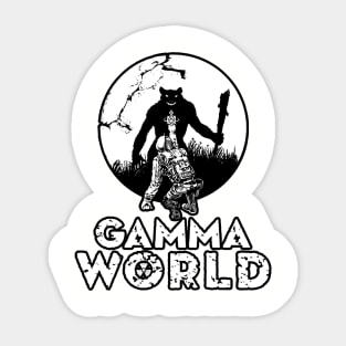 Gamma World (Alt Print) Sticker